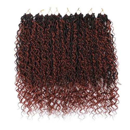 Image of Goddess Faux Locs Crochet Hair for Black Women, Long Boho Style Locs
