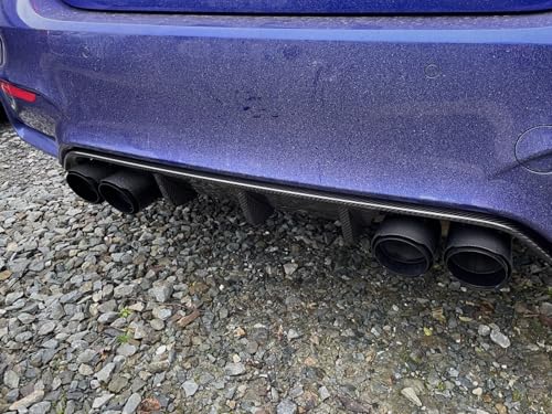 Embout d'échappement en carbone mat ID67/OD89 pour BMW M2 M3 M4 - 3