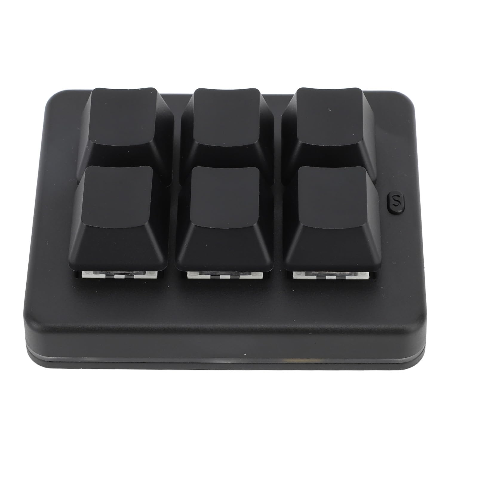 Bewinner Tastiera da Gioco a 6 Tasti USB Cablata, Tastiera da Gioco Meccanica Macro RGB, Tastiera Portatile Sottile con una Sola Mano per, per