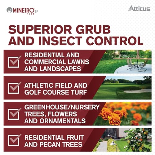 Atticus Mineiro 2F Flex Imidacloprid Systemic Insecticide (1 Gal) – Grub and Insect Control in Lawns and Landscapes - Thumbnail 4