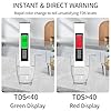 TaimeiMao TDS Tester di Acqua 3 in 1, TDS, EC e Temperatura, Digitale Misuratore Durezza Acqua, Misuratore Acqua Tester, Veloce e Preciso, per dell'Acqua da Bere, Acquario, Piscina