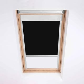 Classic Roof Blinds Fakro - Estor opaco para ventanas de techo, código de ventana 66/98, color negro