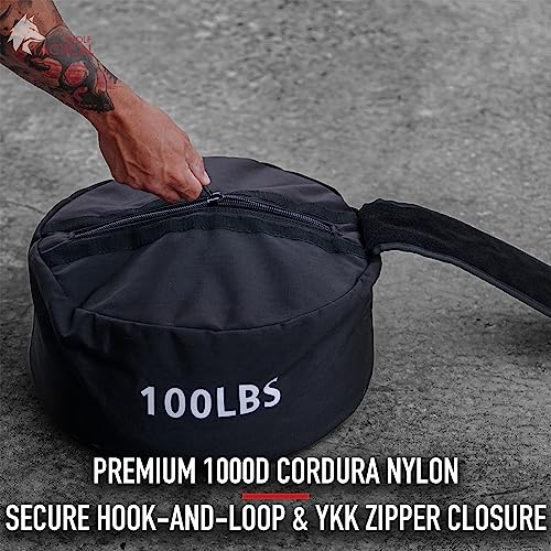 WOLF TACTICAL Sandbag Workout Bag Sand Bags for Weight Training Workout Sandbag Fitness Sand Bag (100 LB) - Thumbnail 6