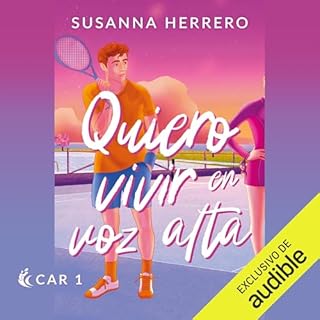 Diseño de la portada del título Quiero vivir en voz alta