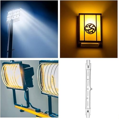 Inspired Essentials R7S 120w = 150w 78mm Halogen Bulb Floodlight Security Light Linear Bulbs R7S J28 Flood Light (Pack of 4) - Image 4