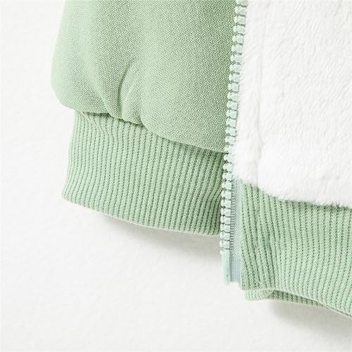 Toddler Kids Outwear Long Sleeve Sweatshirt Zipper Jacket Coat for Girls Or Boys Fall Winter Hooded Jacket4