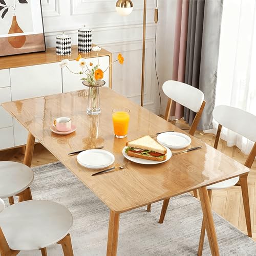 Protection Table Transparent pour Cuisine et Bureau Actif - 2