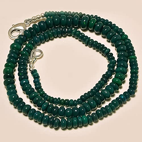 Opale d'Éthiopie verte perles rondelles 3-8mm LKBEADS pour bijoux DIY