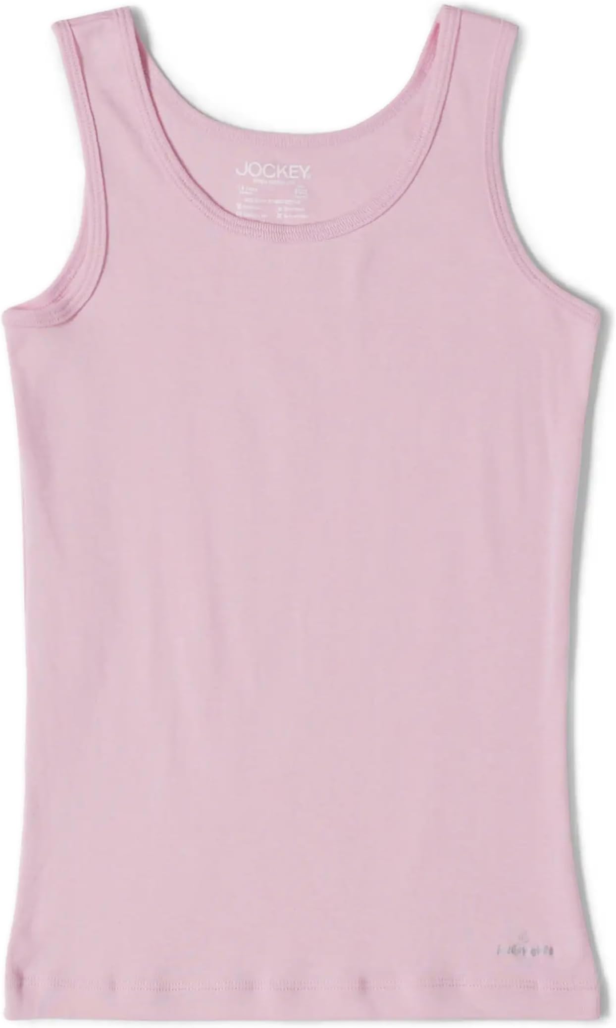 SG02 Girls Girl's Super Combed Cotton Rib Solid Inner Tank Top