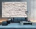 GREAT ART Mural De Pared – Muro De Piedra Blanca – Revestimiento...