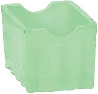 Tablecraft HJ121 Sugar Packet Holder, 3.5" x 2.5" x 2.125", Green