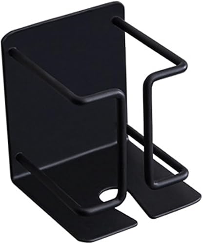 HOMSFOU Soporte para maquinilla de afeitar de montaje en pared, gancho de enchufe eléctrico, organizador de soporte de afeitadora de pared, colgador