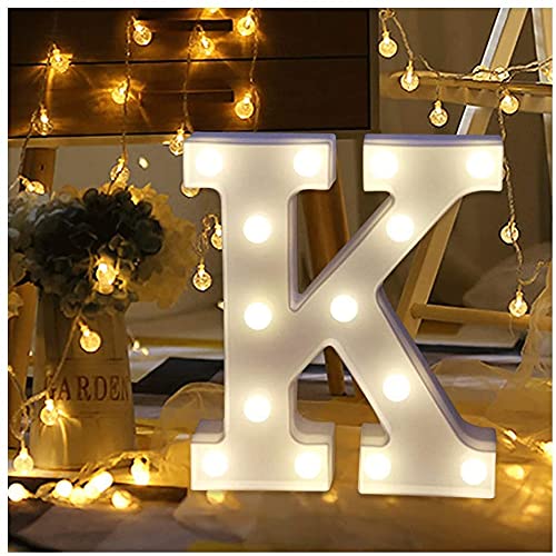 Lettres Lumineuses LED Pour Décoration De Noël, Bar, Mariage, Fête