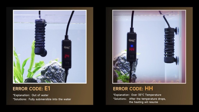Riscaldatore Sommerso Per Acquario 1200W – Controller Esterno PID, Ultra Corto, Quarzo E Nitinol
