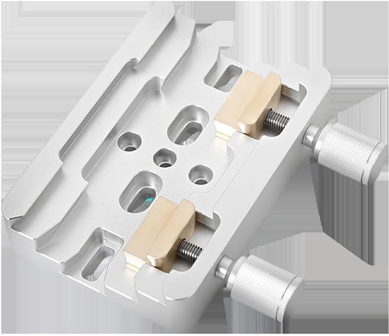 望遠鏡 天体望遠鏡アクセサリー シルバーワイドプレート 二重溝ダブルボルト(XY-230724)