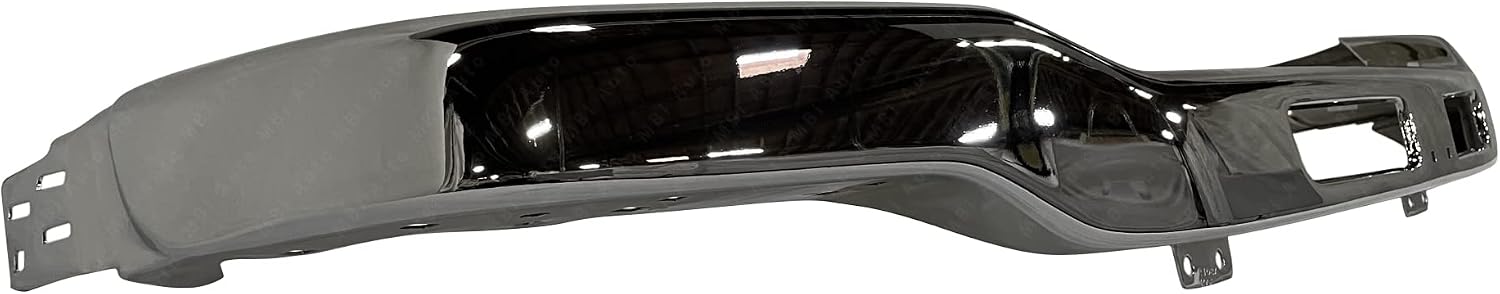 BUMPERS THAT DELIVER - Chrome, Steel Front Bumper Face Bar Compatible with 2003-2006 GMC Sierra 1500 Series Pickup 03-06, GM1002418