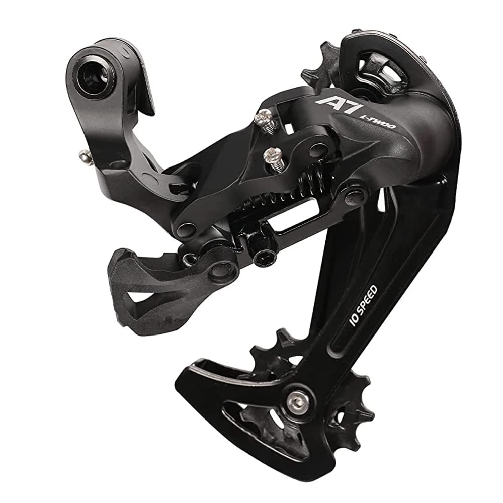 Desviadores para Bicicletas A7 10 Shifter Groupset MTB Bike 1X10 Palanca de gatillo de Velocidad Interruptores de Cambio Trasero Cassette Compatible (Color : 10 Speed Derailleur)