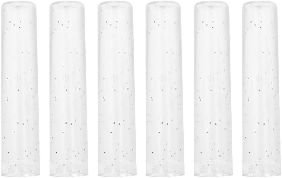 JUNESUN 6Pcs Cute Pencil Cap Sleeve Cover Extender Plastic Protector School Supplies New