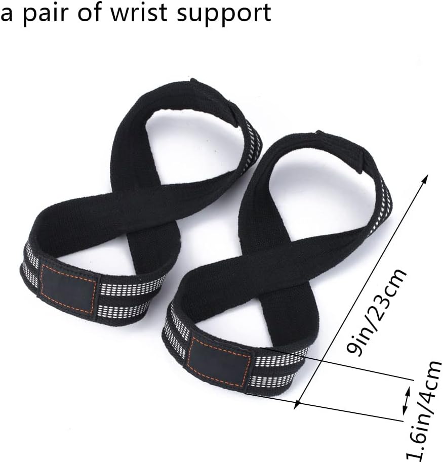 Lifting Strap Nylon Training Cuff Professional Gym Wrist Straps for