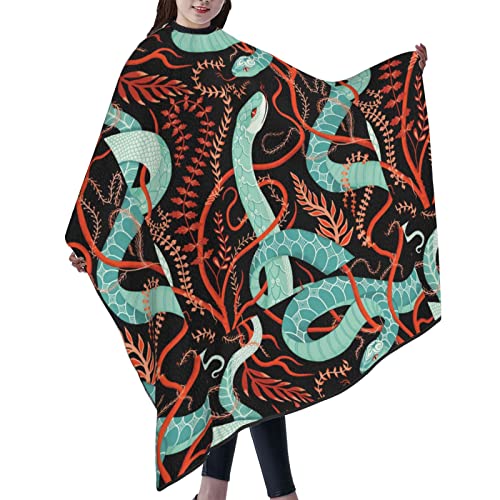 Cape de coiffeur anti-taches blanche imperméable pour éviter les cheveux dans le cou