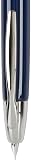 PILOT Vanishing Point Collection Refillable & Retractable Fountain Pen, Blue Barrel with Rhodium Accents, Blue Ink, Medium Nib (60243) – view 4