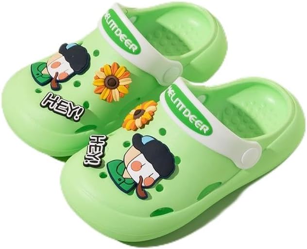 Generic Toddler Kids Mules Boys Girls Cute Garden Water Clogs Sandals Slip On Shoes Slipper Slides Lightweight Outdoor Summer Children Beach Pool Shoes for Baby Little Kids26 Multi