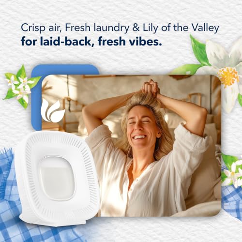 Glade Small Room Freshener Starter Kits, Clean Linen, 4 Devices + 4 Refills, 1.0 fl oz - image 7