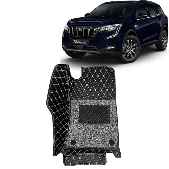 Auto Beast Custom Fitted 7D Car Foot Mats specfic for Mahindra XUV 700