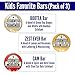 Savvy Fit Soaps Handmade Natural Soap Bar - KIDS FAVORITES - ZEST EVER Bar, CAM Bar, BOOTEA Bar Soap Bars - Plant-Based - Both Body & Face - Cruelty-Free Gift for All (Pack of 3) 4.5 oz/Bar