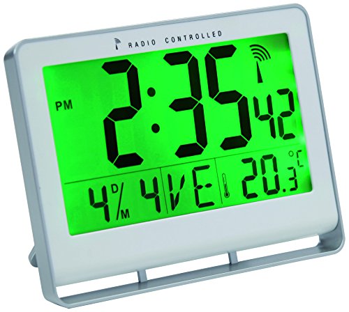 Preisvergleich Produktbild ALBA NEO-LCD-Uhr, Grau