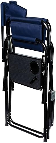 Miniatura 10 de Dura-Tech Silla alta plegable con mesa  Comodidad estable elevada  Duradera y resistente  Comodidad acolchada  Mesa plegable adjunta  Capacidad de