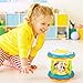 Babies and Toddlers Musical Drum Toys with Lights, Infants and Kids Musical and Educational Toys for 1 2 3 4 5 Year Old Boys and Girls