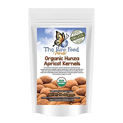Organic Raw Apricot Kernels, 16oz