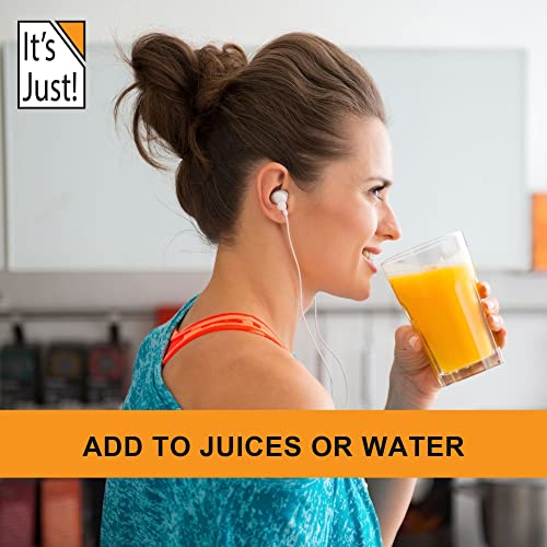 It's Just! - Vitamin C Powder, 100% Pure Ascorbic Acid, Food Grade, Immune Support, Homemade Cosmetics (11Oz) #TOP2