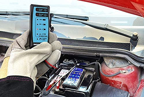 allsun 12V Car Battery Tester Mini Vehicle Charger Alternator Cranking Check Automotive Storage Diagnostic Tool