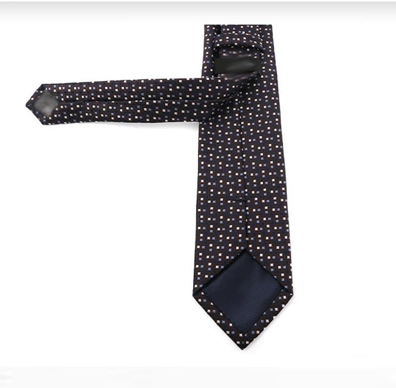 Men's Tie Small Flower Pattern, Business Retro Shirt Suit Accessories