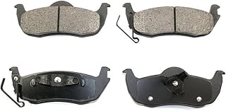 Rear Disc Brake Pad Set Fits Jeep Grand Cherokee 2005 Fits Jeep Commander Fits Jeep Grand Cherokee 2006 Fits Jeep Commander Fits Jeep Grand Cherokee 2007 P935
