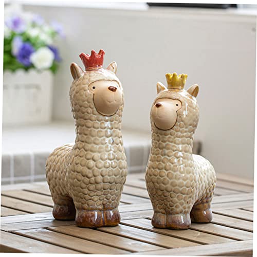 DOITOOL 2 Peças Presentes Para Crianças Animais Brinquedos Em Miniatura Jardim Decoração De Mesa Bon