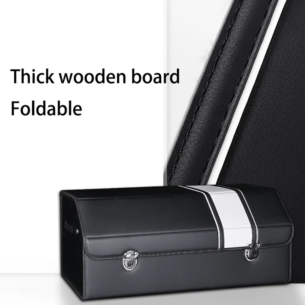 Organizador Maletero SUV Cuero Plegable Grande(Brown)