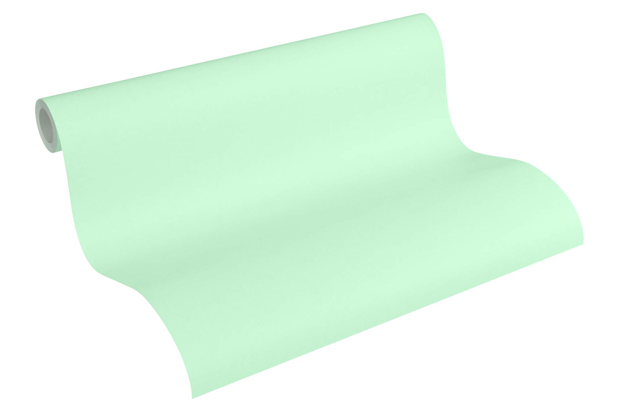 Plain Wallpaper Little Stars Non-Woven Wallpaper 10.05 m x 0.53 m Green Made in Germany by Livingwalls 358341 35834-1