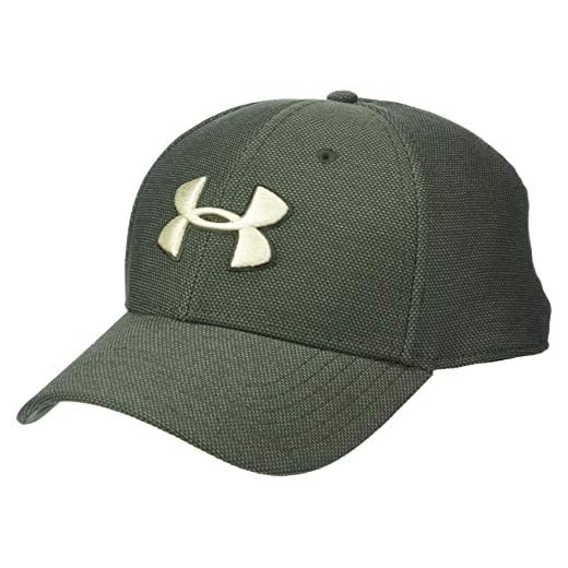 Under Armour Mössa för män Heathered Blitzing 3.0 Grön M-L