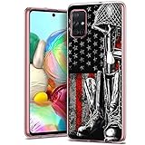 for American Flag Samsung A51 5G Case,USA American Army Eagle Veteran Flag Military Gifts Soldier...