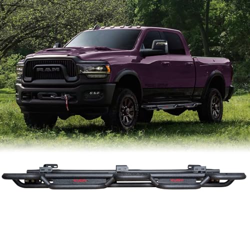 Estribos de acero para Dodge Ram 2010-2024 Cabina Crew
