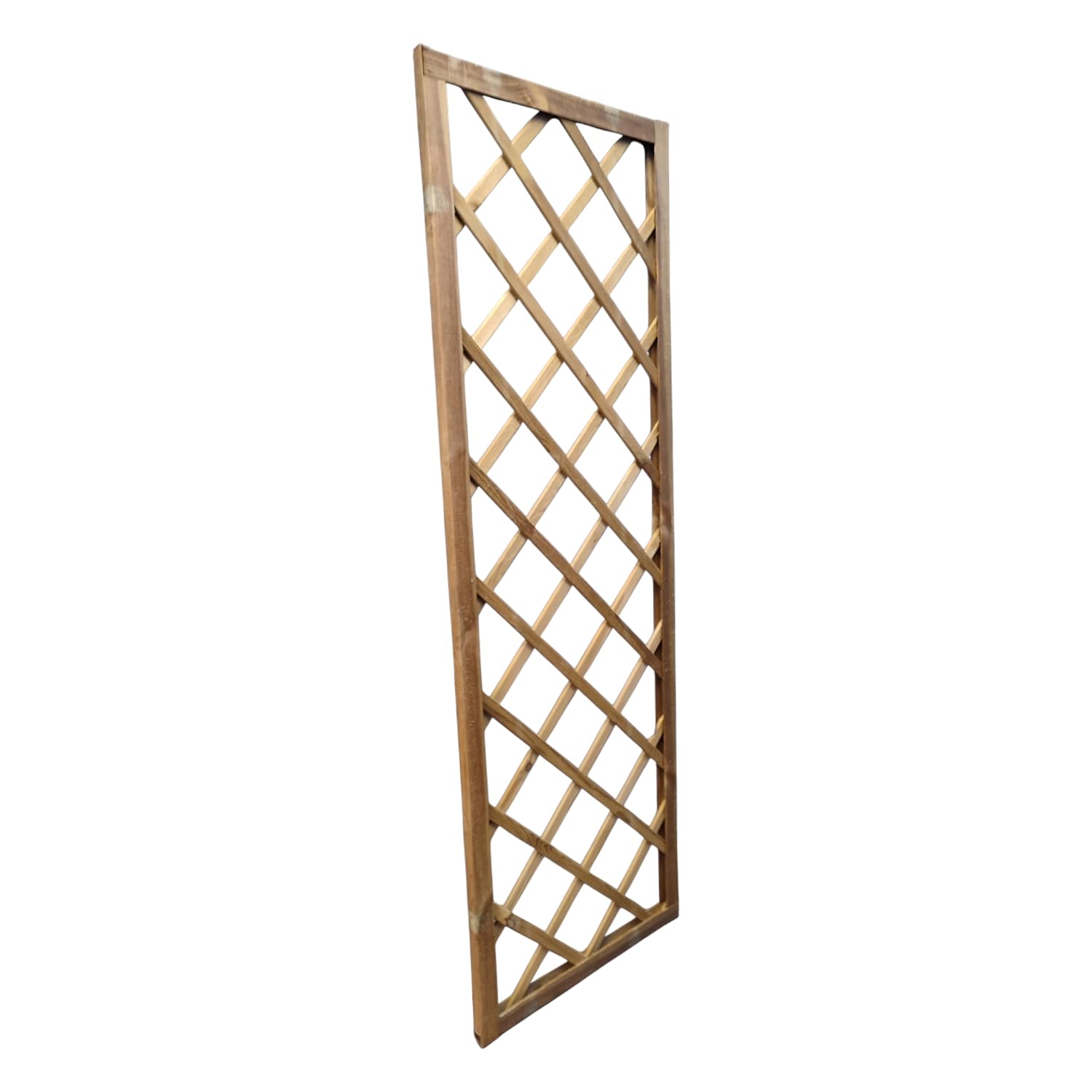 Pannello grigliato per piante rampicanti, 60x180 cm, con listelli di pino impregnato