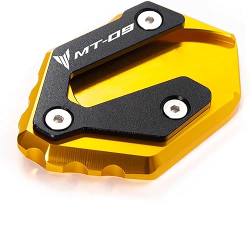 Almohadilla de soporte lateral de motocicleta para Y&AMAHA Mt 09 MT-09 MT09 SP 2021 Soporte lateral de motocicleta Placa de soporte Accesorios