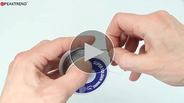 PeakTrend 63/37 Tin Lead Line Soldering Rosin Core Solder