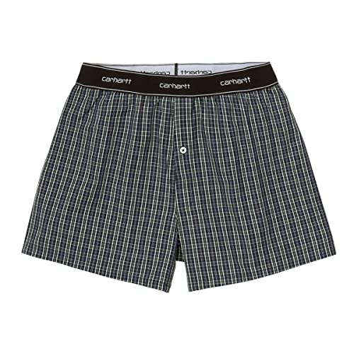 [Carhartt] [�J�[�n�[�g] �{�N�T�[�p���c �����Y ���K�̔��X WIP �A���_�[�E�F�A ���� COTTON SCRIPT BOXERS JAMES CHECK, GROVE I029561 0LZ S ���s�A���i(�R�[�h�F414973b006-2