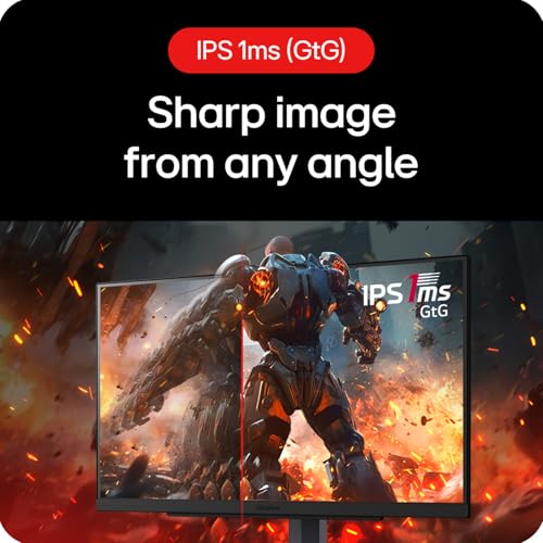 Image of LG 27GS75Q 68.47 cm (27 Inch) Ultragear QHD (2560x1440) IPS Gaming Monitor w / 180Hz (O /C 200Hz), 1ms (GtG), HDR10, NVIDIA G-SYNC Compatible, AMD FreeSync, 2xHDMI, Tilt /Height /Pivot Adjustable (Black)