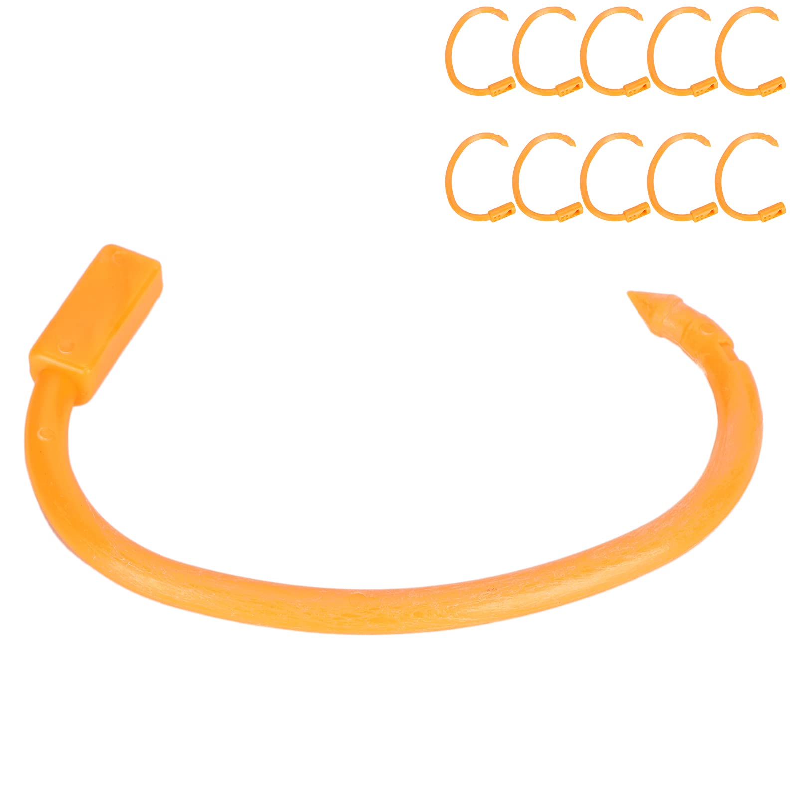 Cow Nose, Cattle Nose Non‑Toxic Flexible for Poultry Accessory for Herd(Bull Nose Ring)