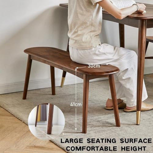 Banco de comedor de madera maciza para ahorrar espacio en cocina 6